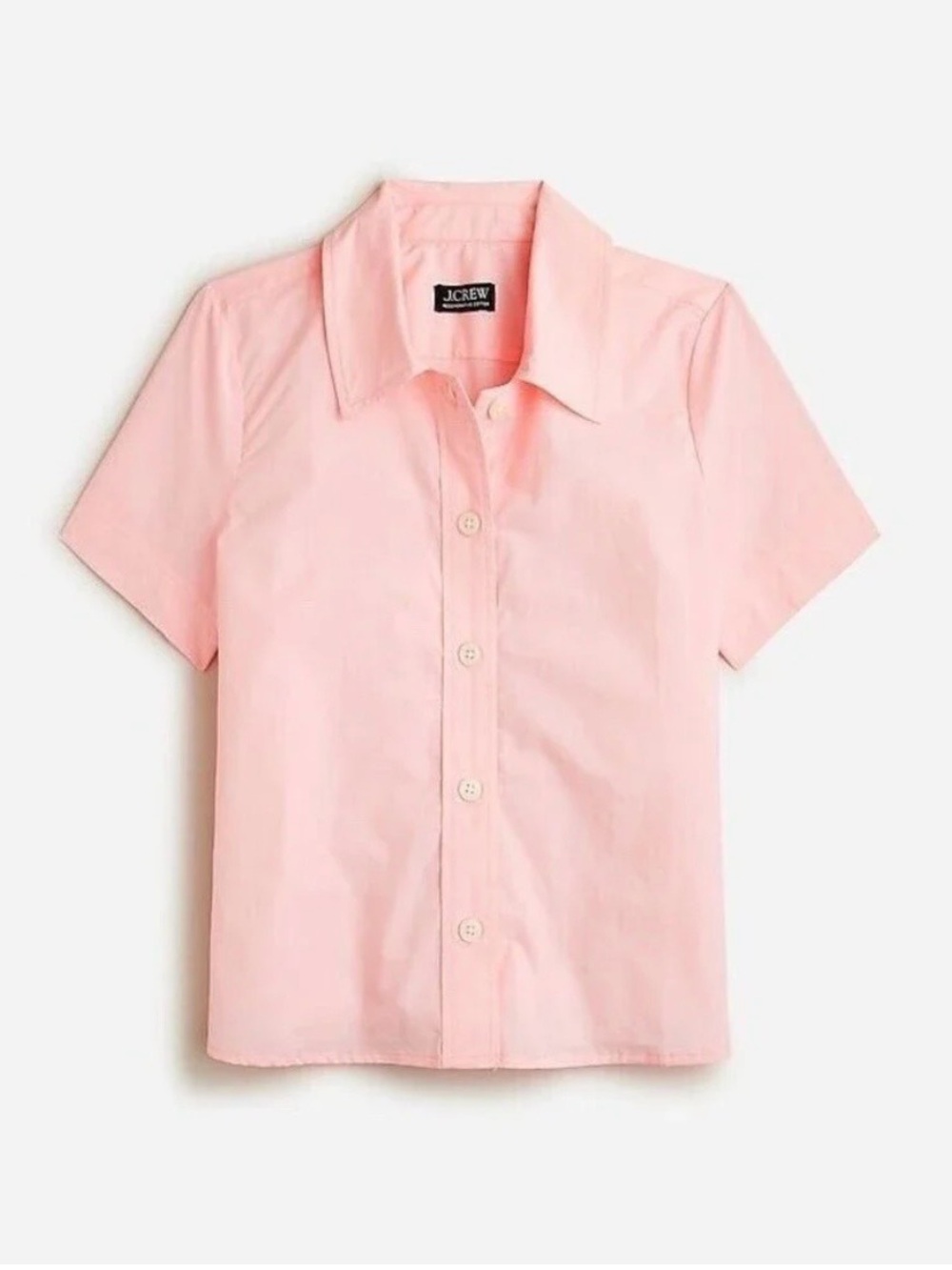 J. Crew Gamine Shirt in Cotton Poplin